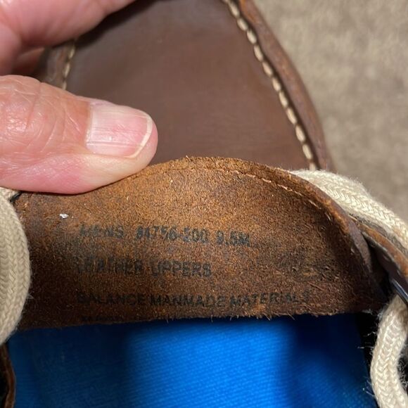 Nunn Bush men’s brown leather topsiders. Size 9.5. - Picture 9 of 9